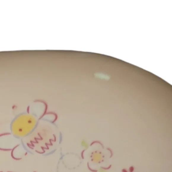 My First Piggy Coin Bank Girl Ceramic Pink  Baby Shower Child’s Nursery Pig - Picture 8 of 9